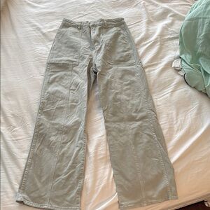 ROLLA'S Women's Straight Leg Jeans - Light Gray